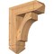 Ekena Millwork Westlake Arts and Crafts Smooth Bracket w/ Offset Brace, Western Red Cedar, 7 1/2"W x 22"D x 26"H BKT0806X22X26WTL03SWR - alternate 1
